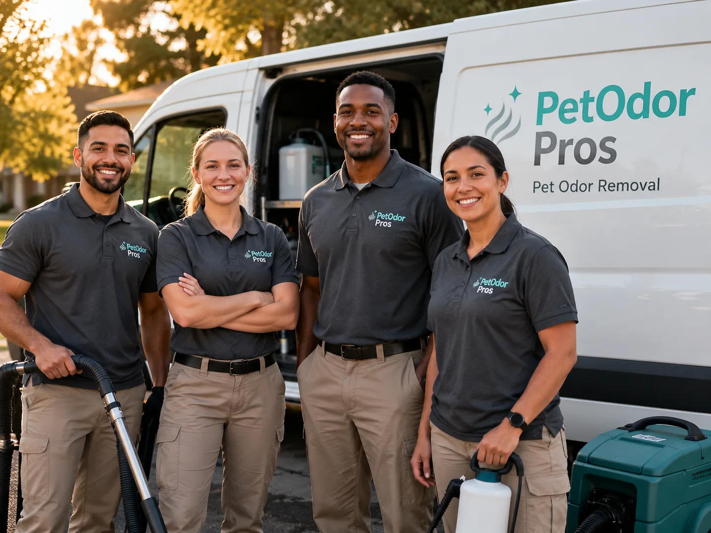 Pet Odor Removal team serving Clam Lake, WI